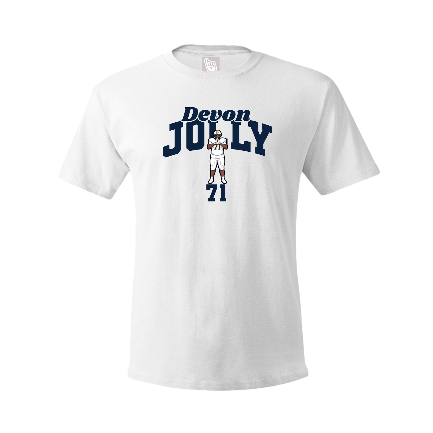 Youth Tee — Signature Arch in White