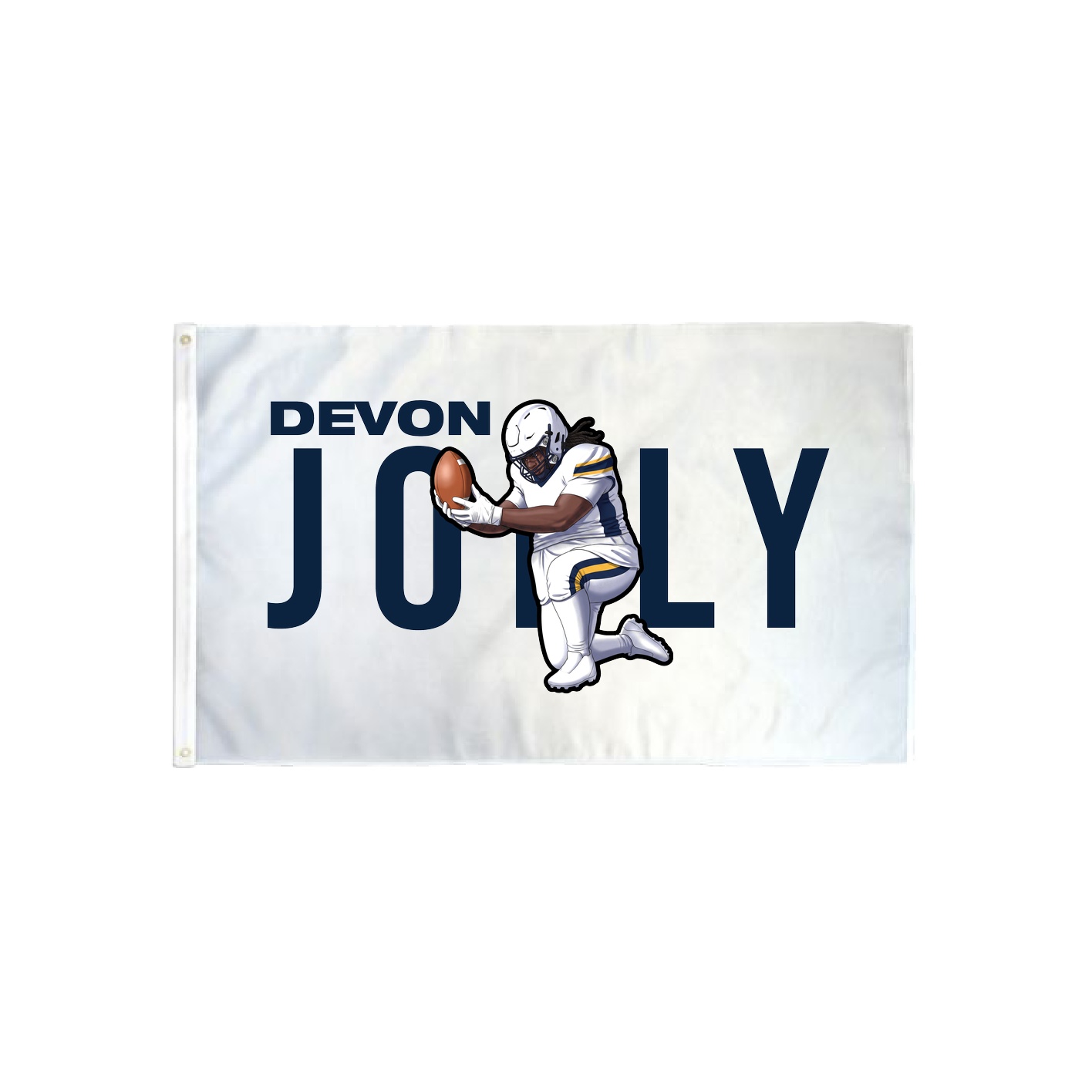 3x5 Flag — Player Name in Classic