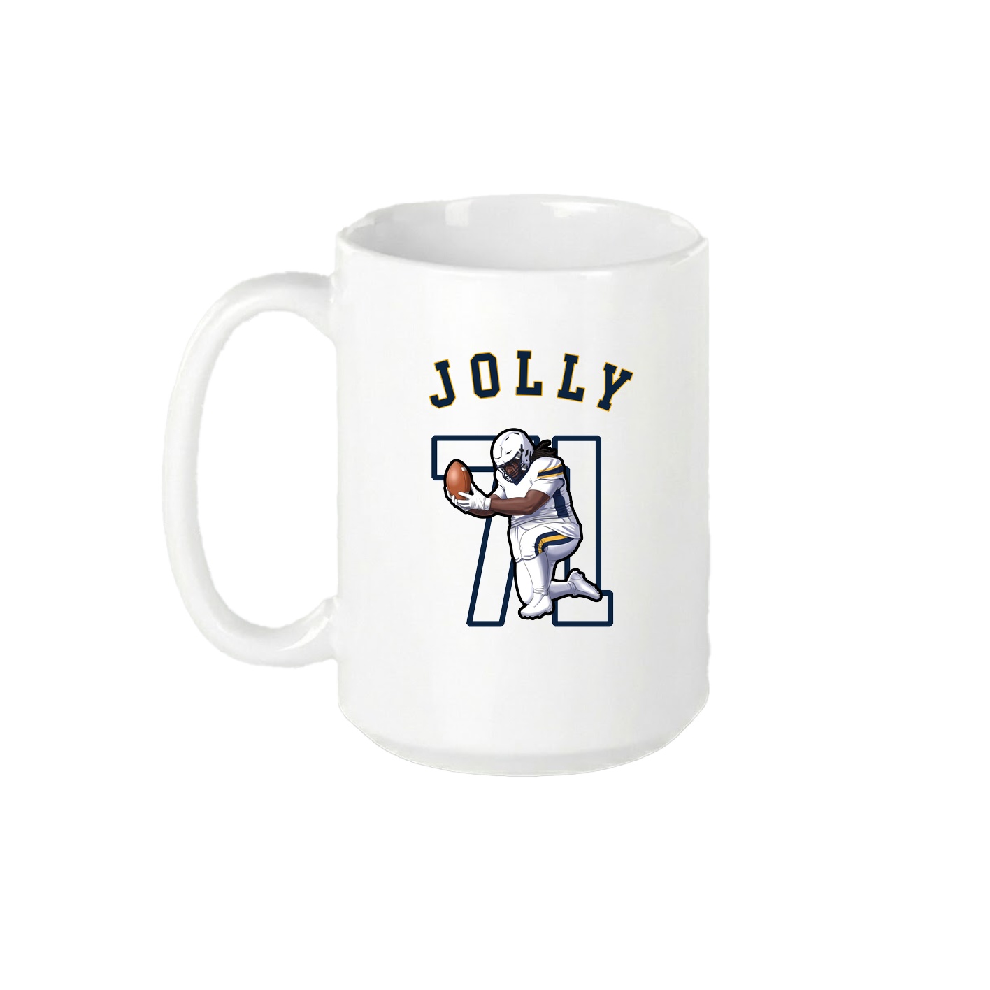 15oz Coffee Mug — Shirsey Arch in White