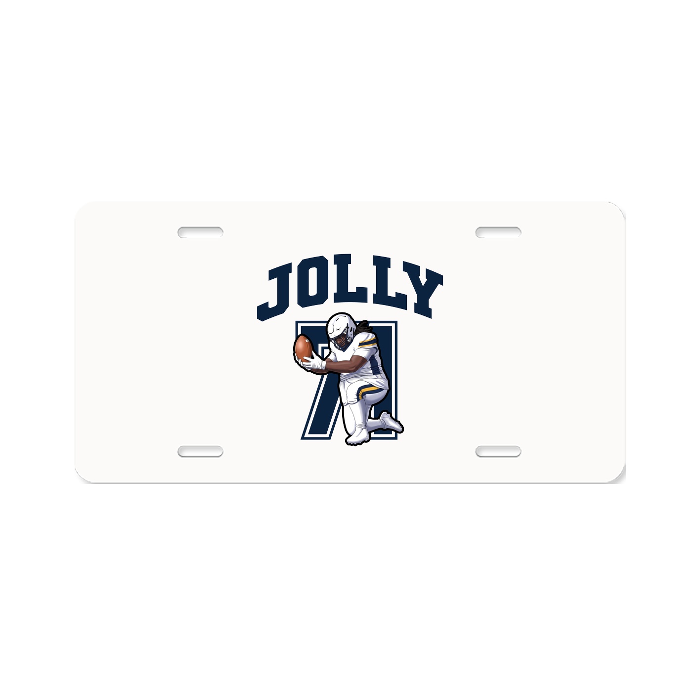 License Plate — Number in Classic