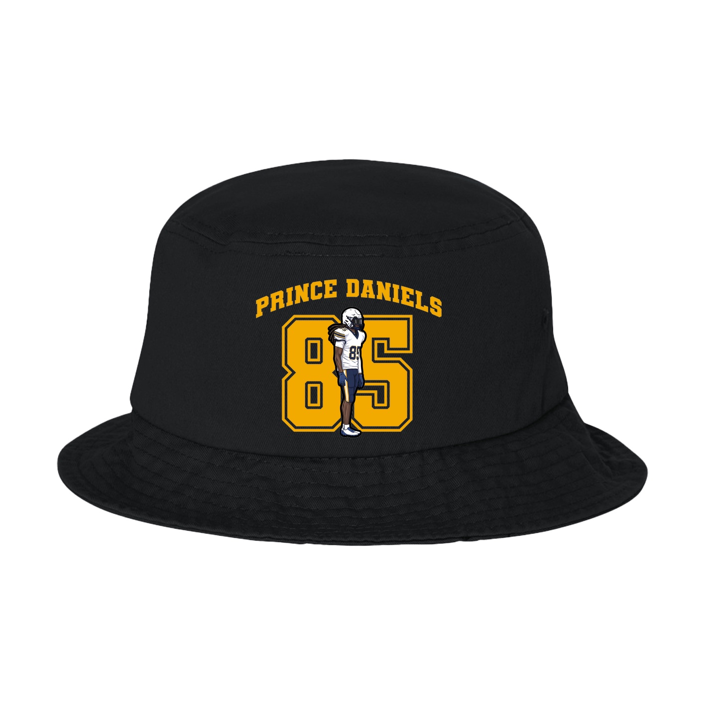 Bucket Cap — Number in Black
