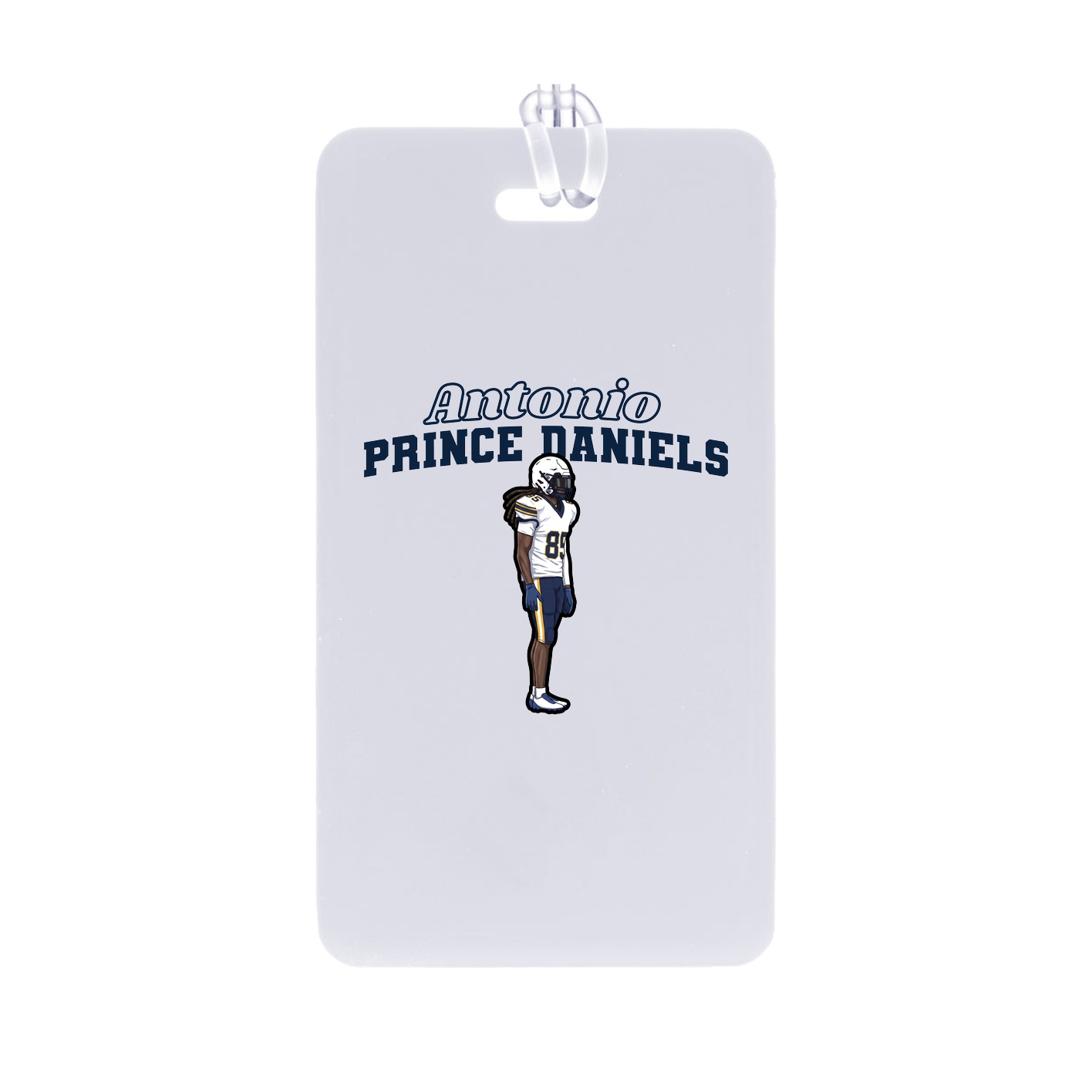 Bag Tag — Name Arch in Classic