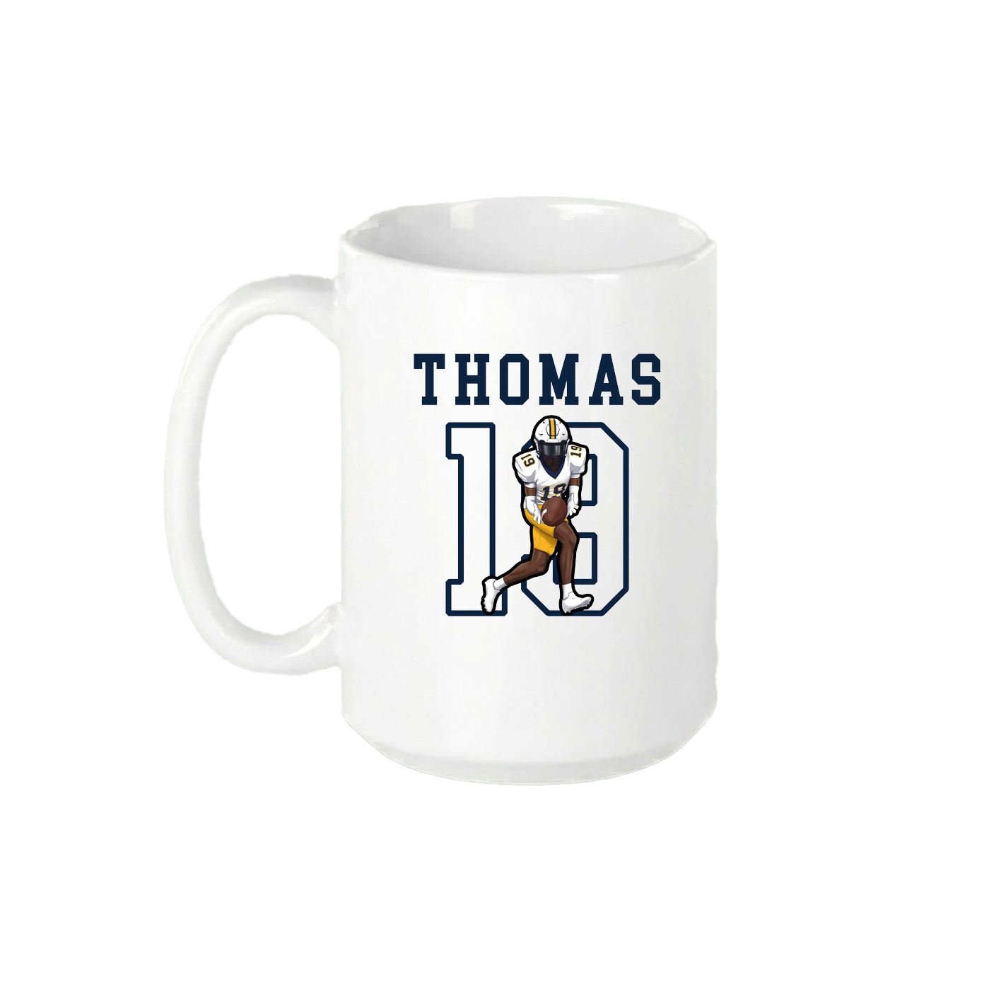 15oz Coffee Mug — Shirsey in White