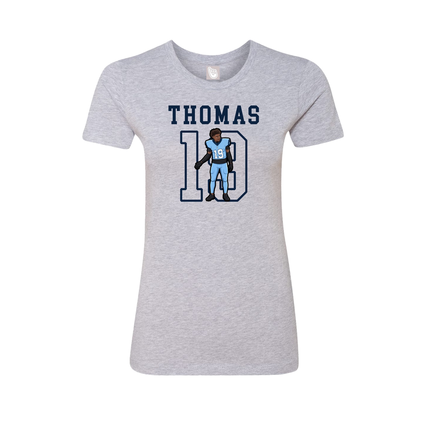 Fitted Women's Tee — Shirsey in Grey