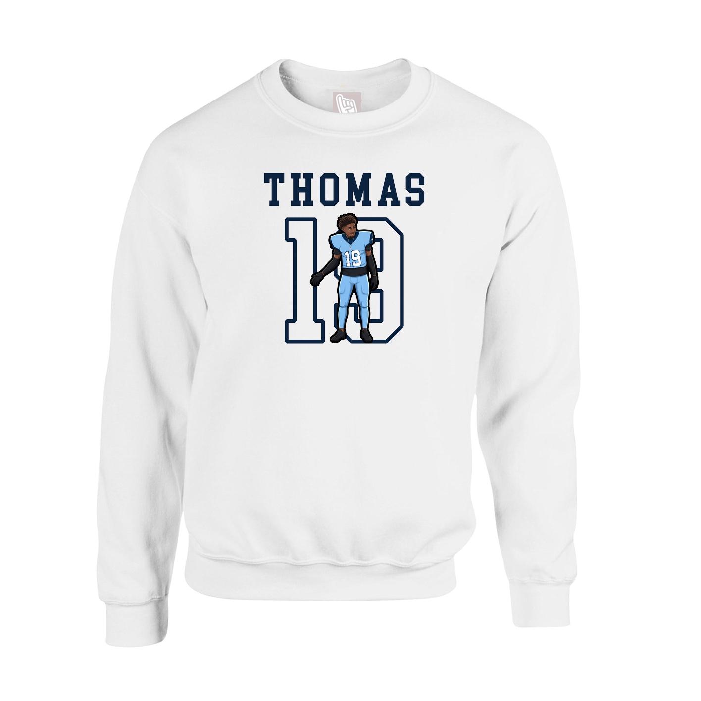 Fleece Crew — Shirsey in White