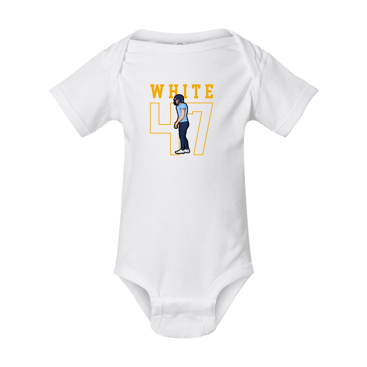 Baby Onesie — Shirsey in White