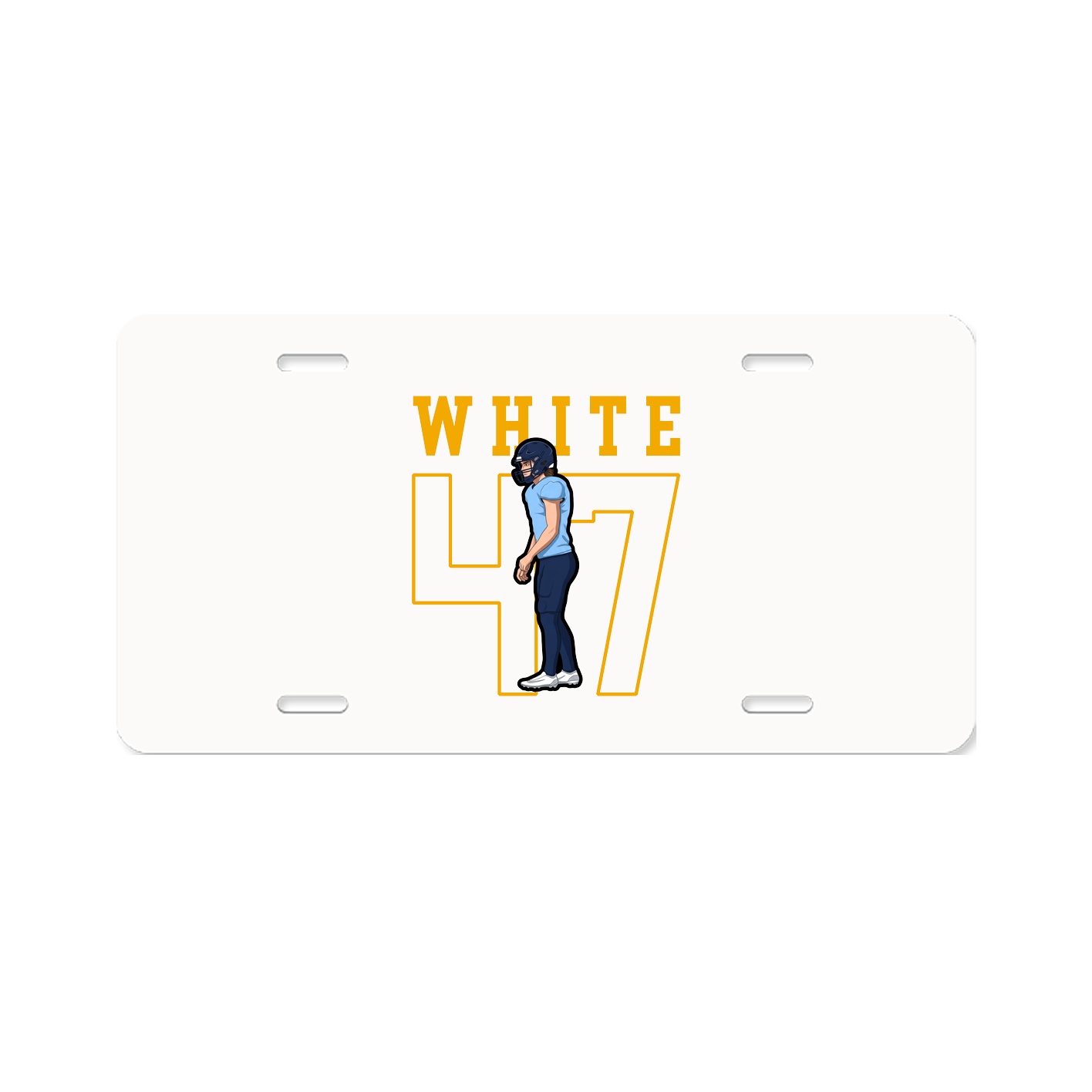 License Plate — Shirsey in Classic