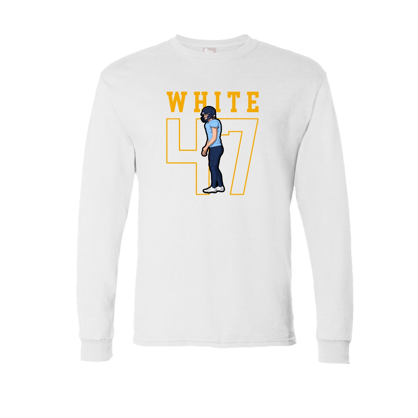 Long Sleeve Tee — Shirsey in White
