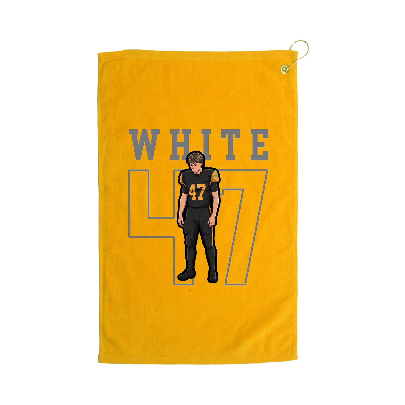 Golf Towel — Shirsey in Gold