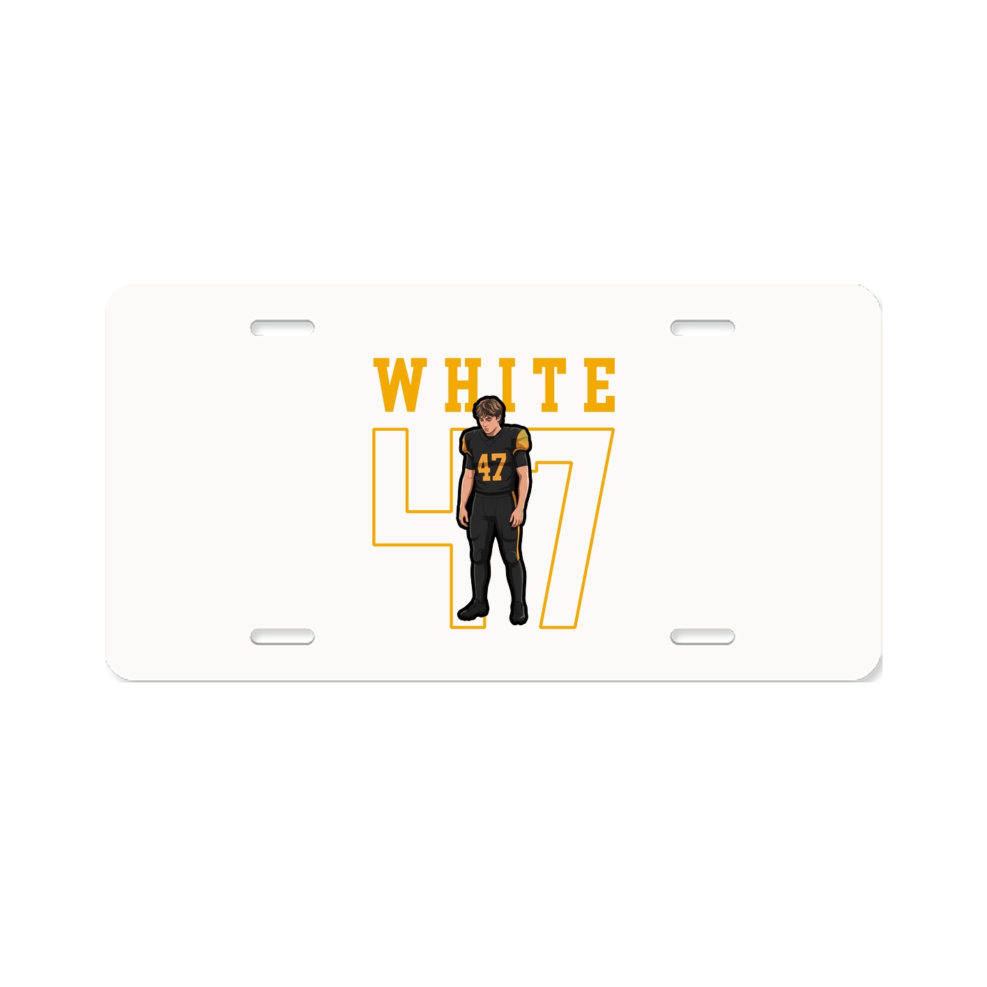License Plate — Shirsey in Classic