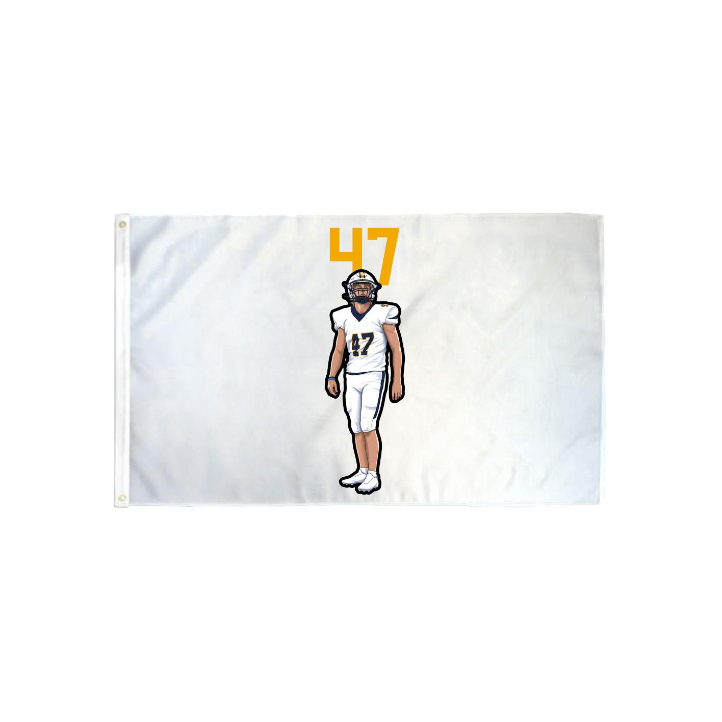 3x5 Flag — Number Top in Classic