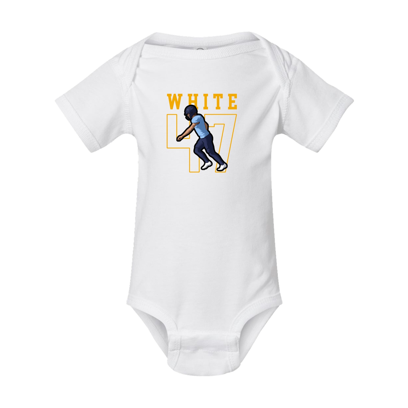 Baby Onesie — Shirsey in White