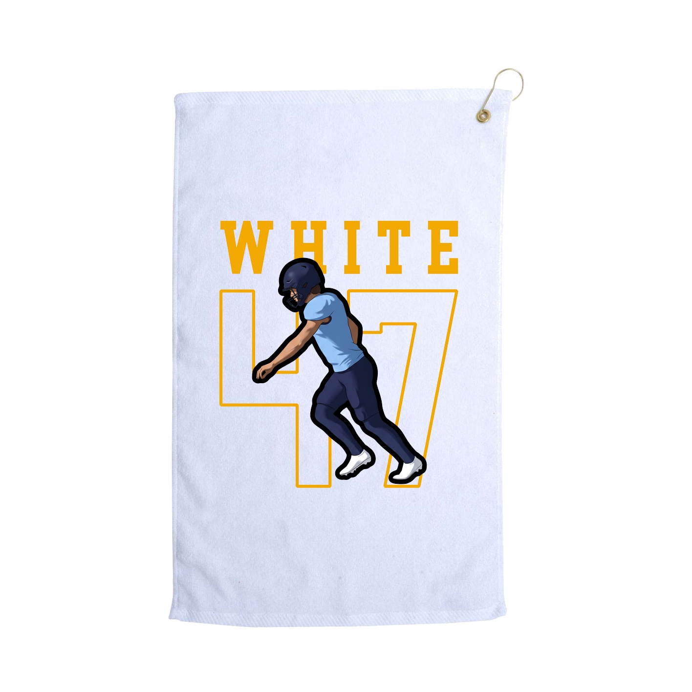 Golf Towel — Shirsey in White