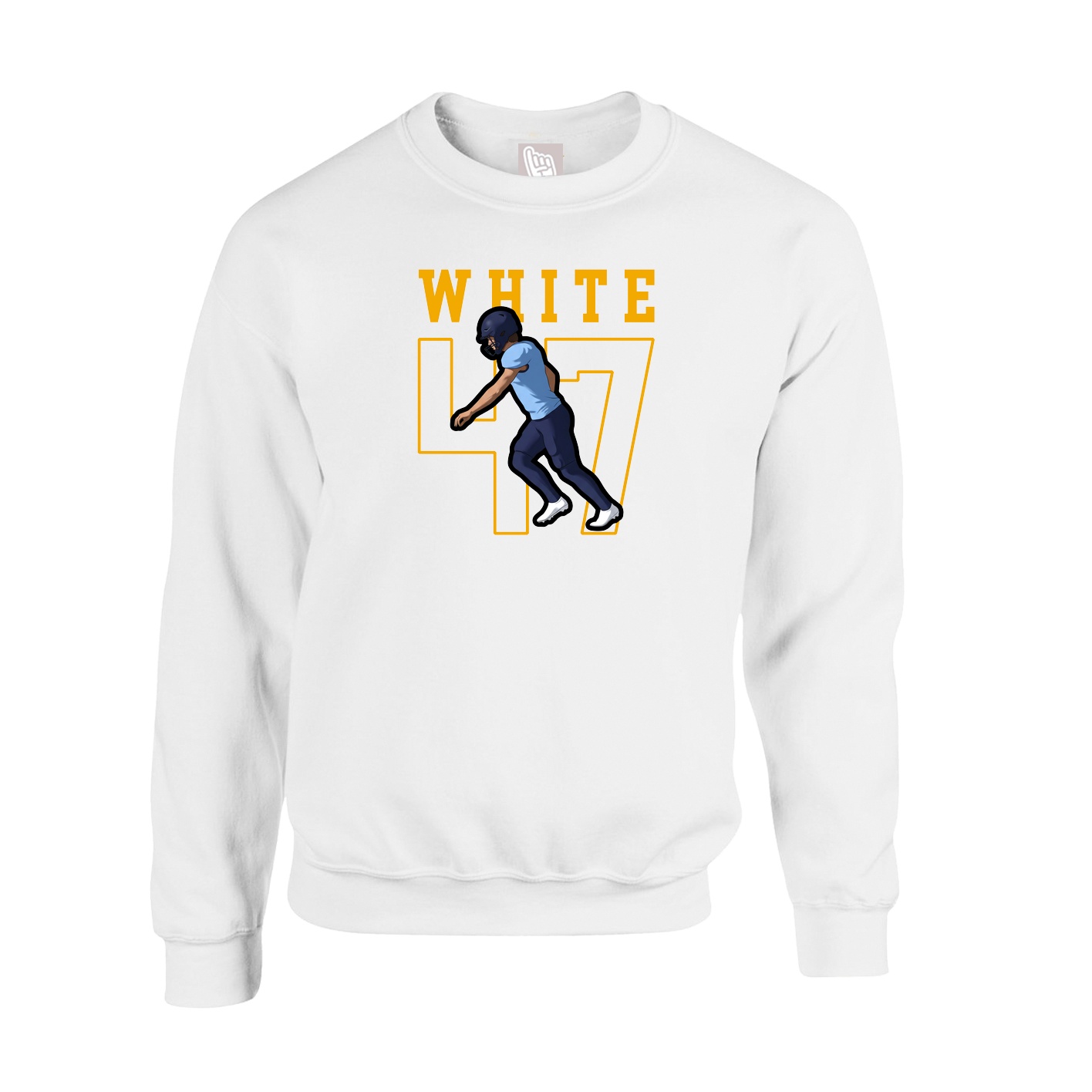 Fleece Crew — Shirsey in White