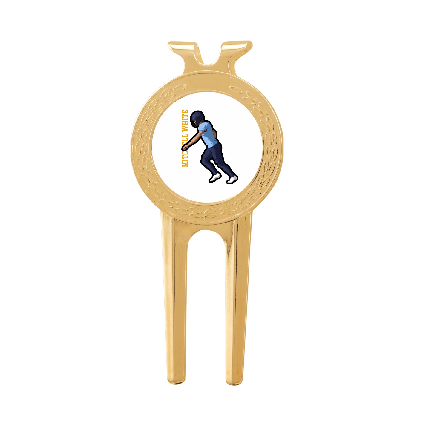 Divot Tool with Ball Marker — Name Vertical in Classic