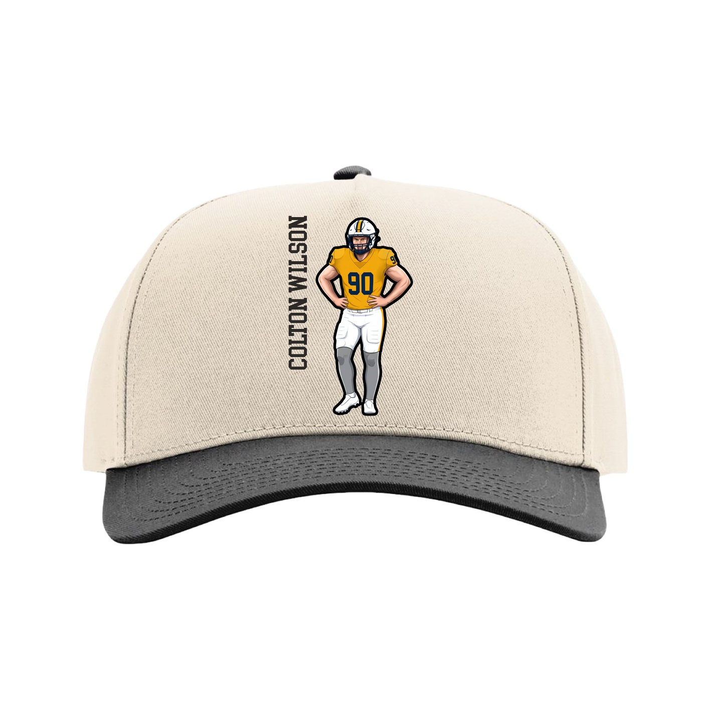 Full Fabric Five-Panel Champ Cap