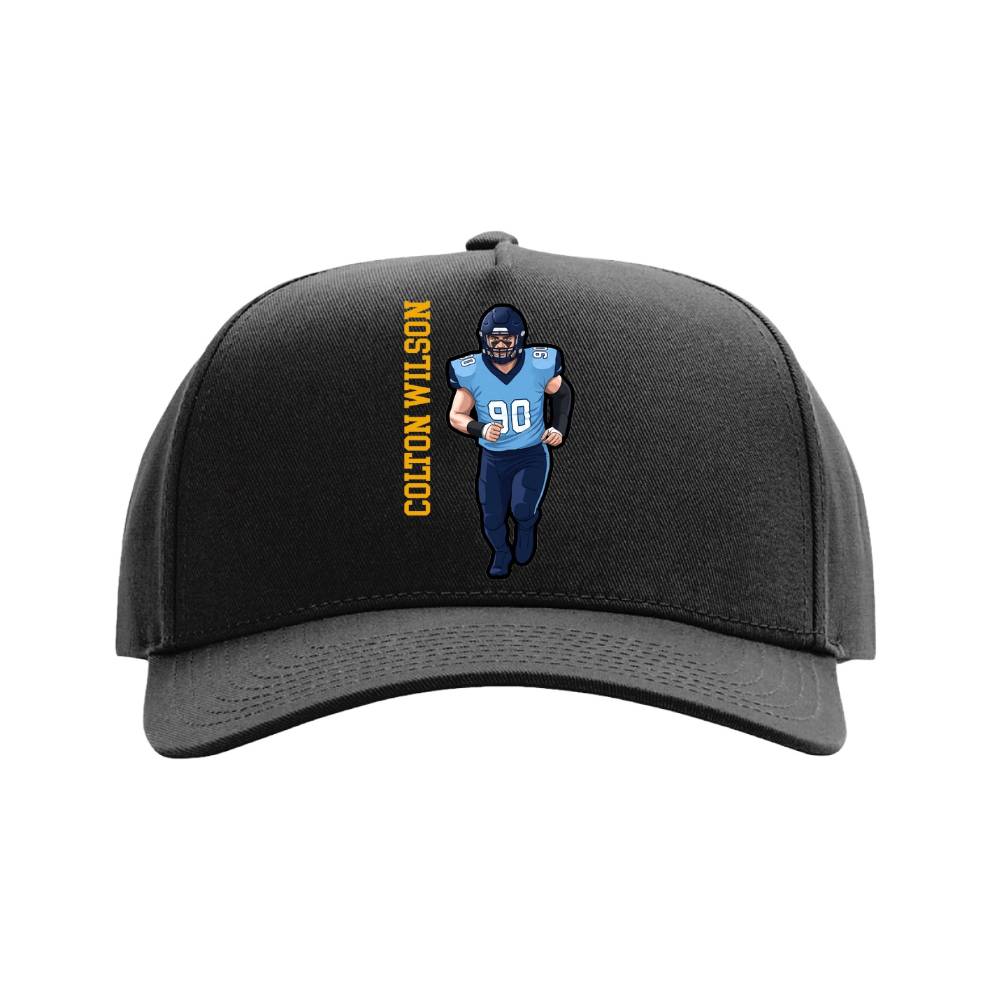 Full Fabric Five-Panel Champ Cap