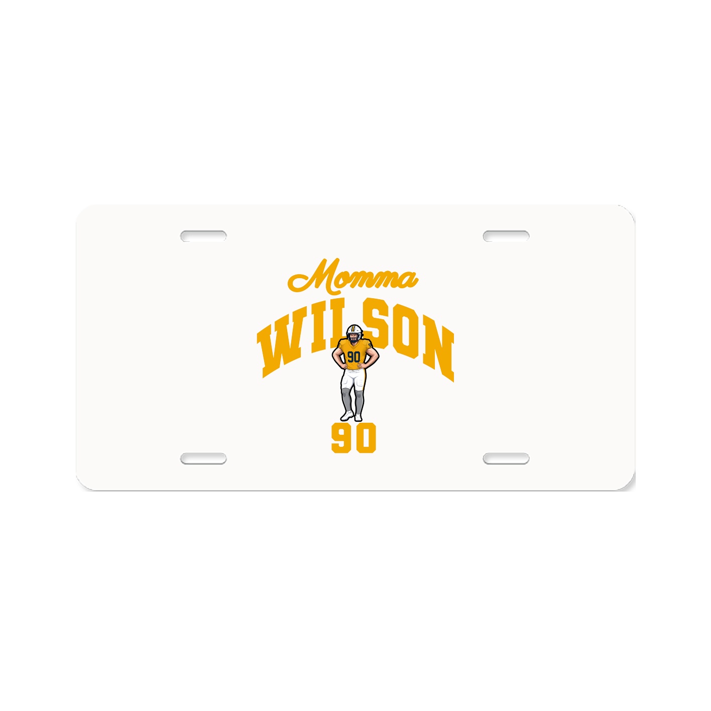 License Plate — Mothers Day Arch in Classic