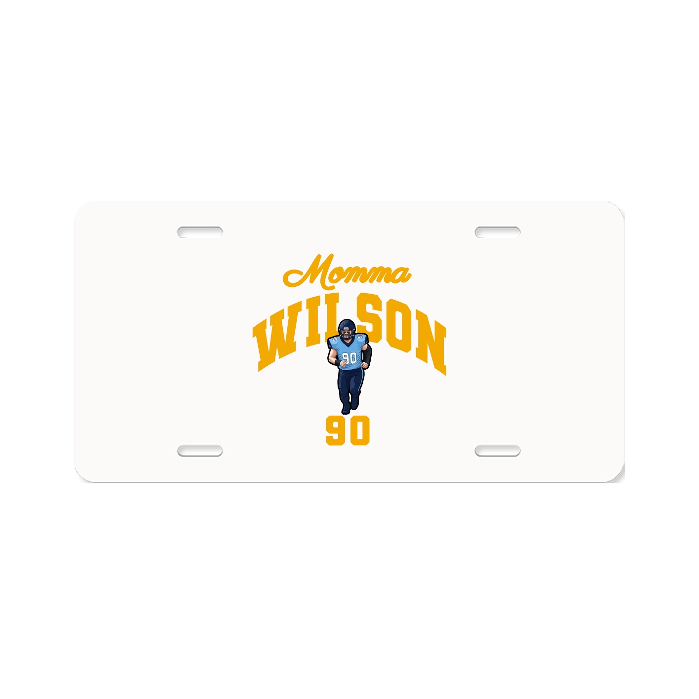 License Plate — Mothers Day Arch in Classic