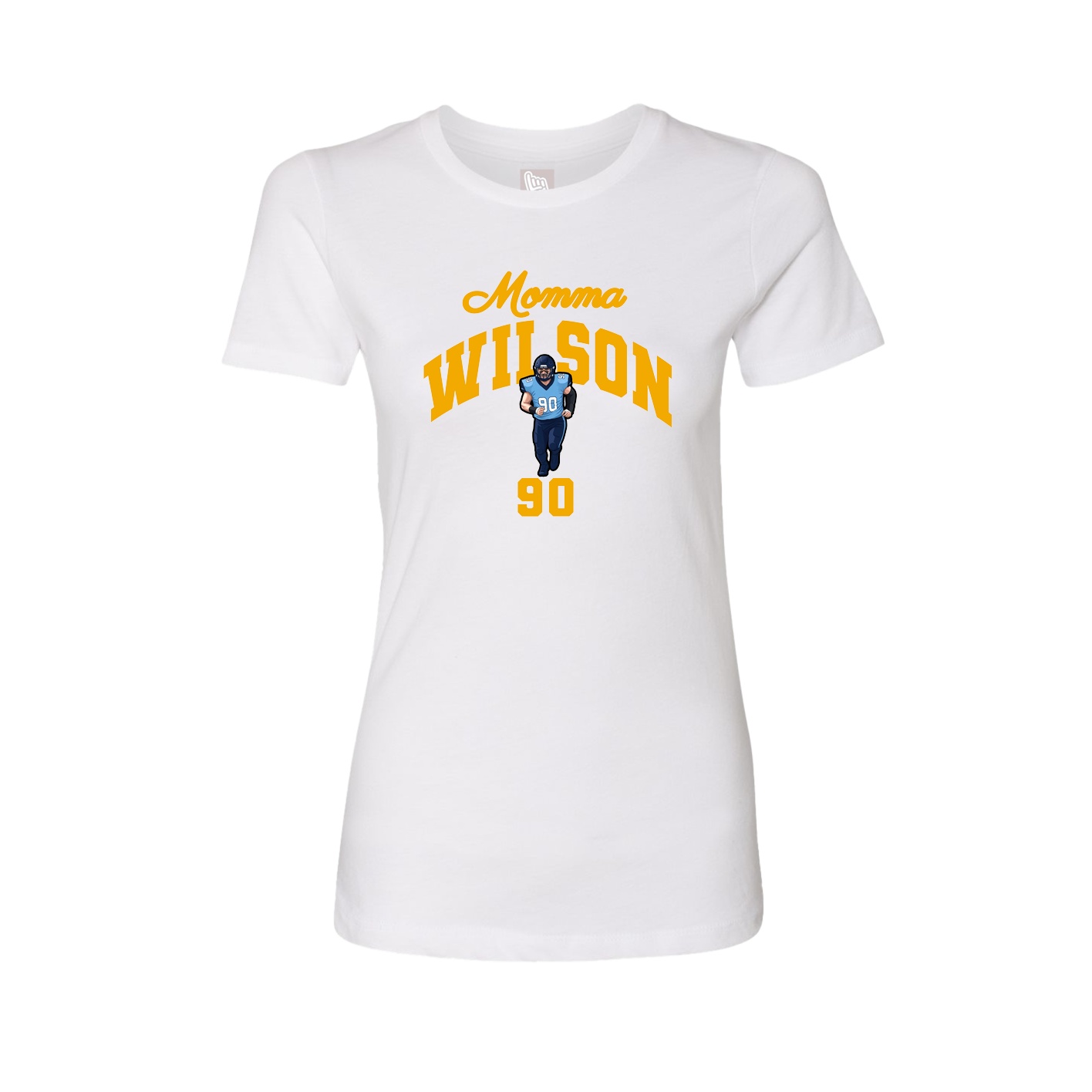 Womens Tee — Mothers Day Arch in White