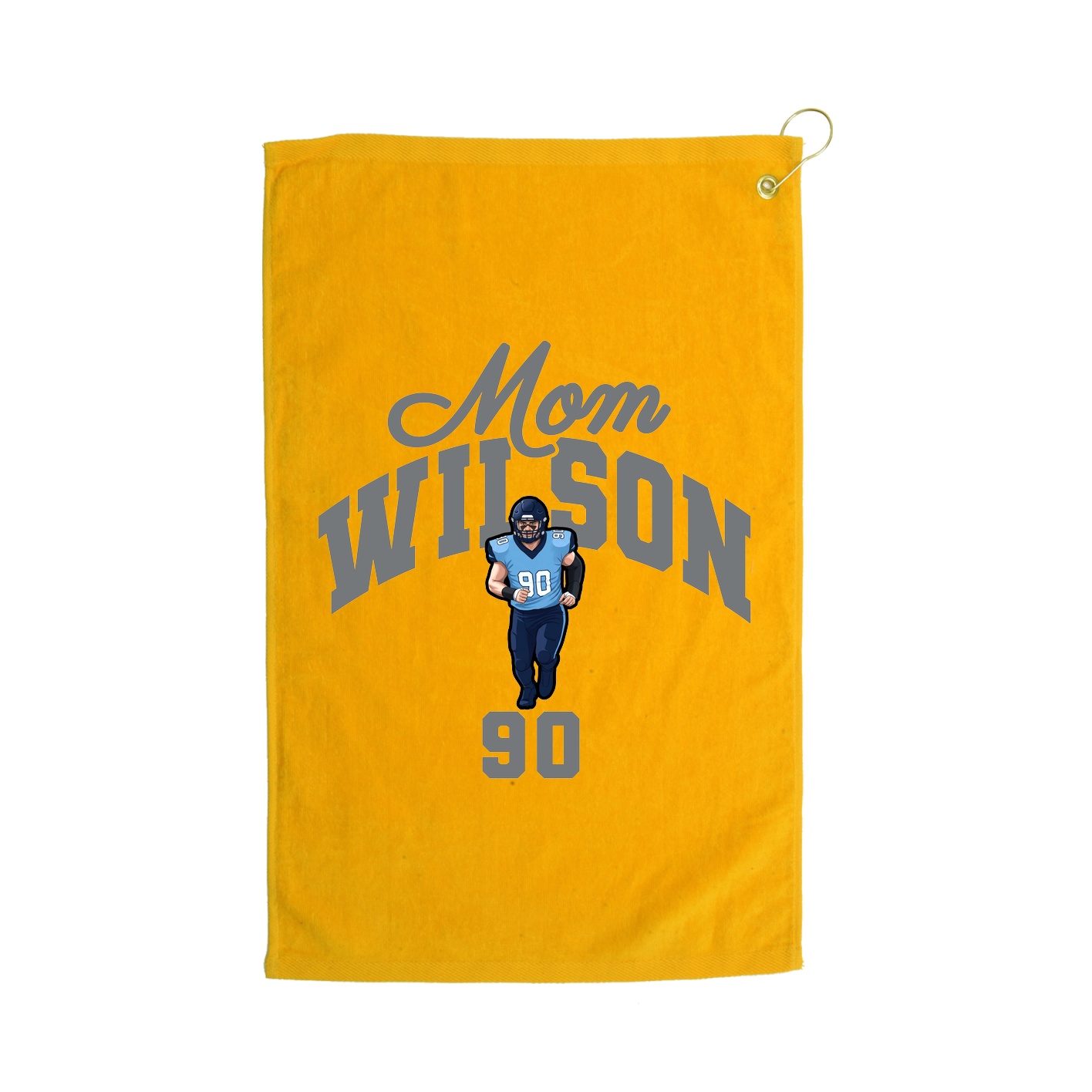 Golf Towel — Mothers Day Arch in Gold