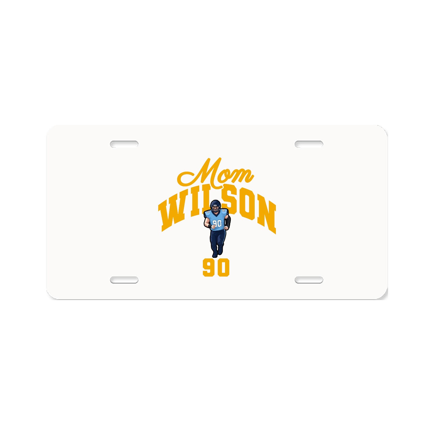 License Plate — Mothers Day Arch in Classic