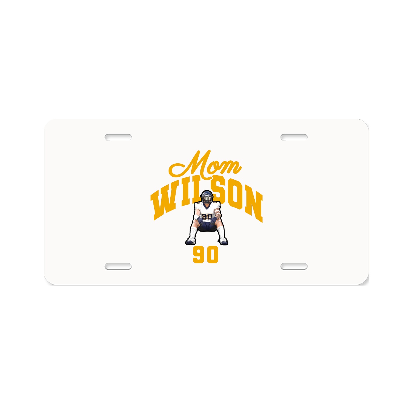 License Plate — Mothers Day Arch in Classic