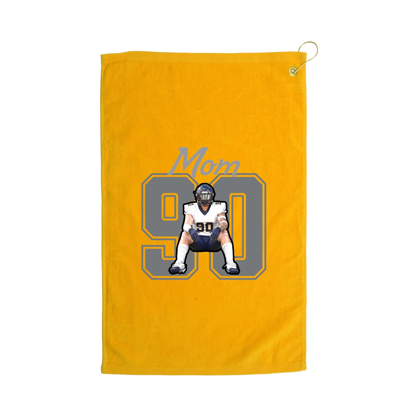 Golf Towel — Mothers Day Shirsey in Gold