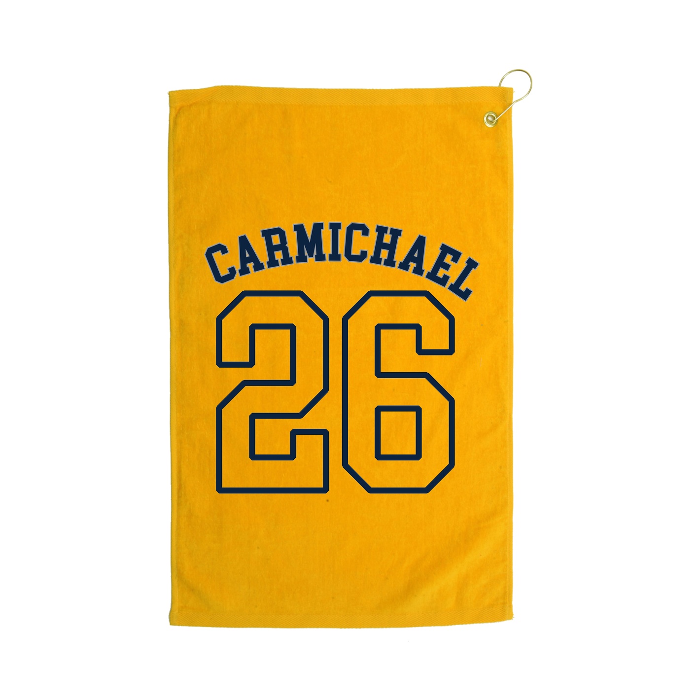 Golf Towel — Shirsey Arch in Gold