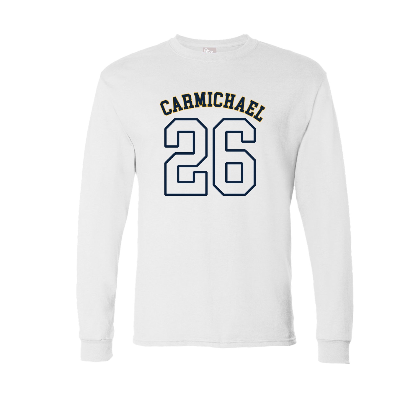 Long Sleeve Tee — Shirsey Arch in White