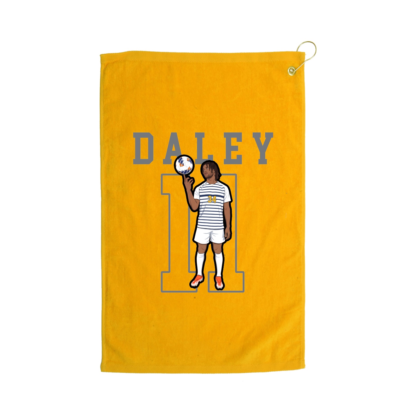 Golf Towel — Shirsey in Gold