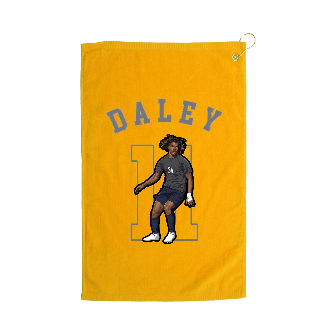 Golf Towel — Shirsey Arch in Gold