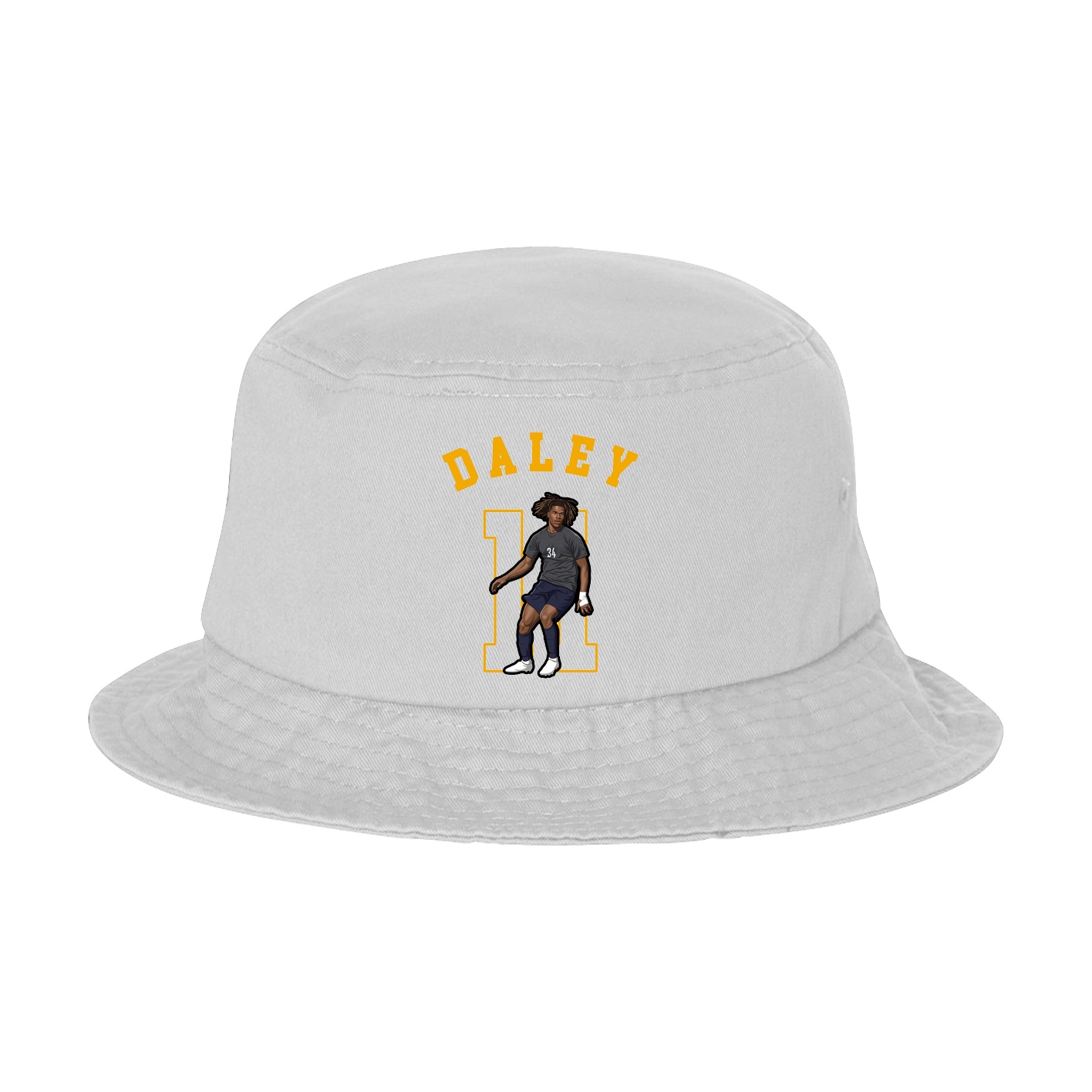 Bucket Cap — Shirsey Arch in White