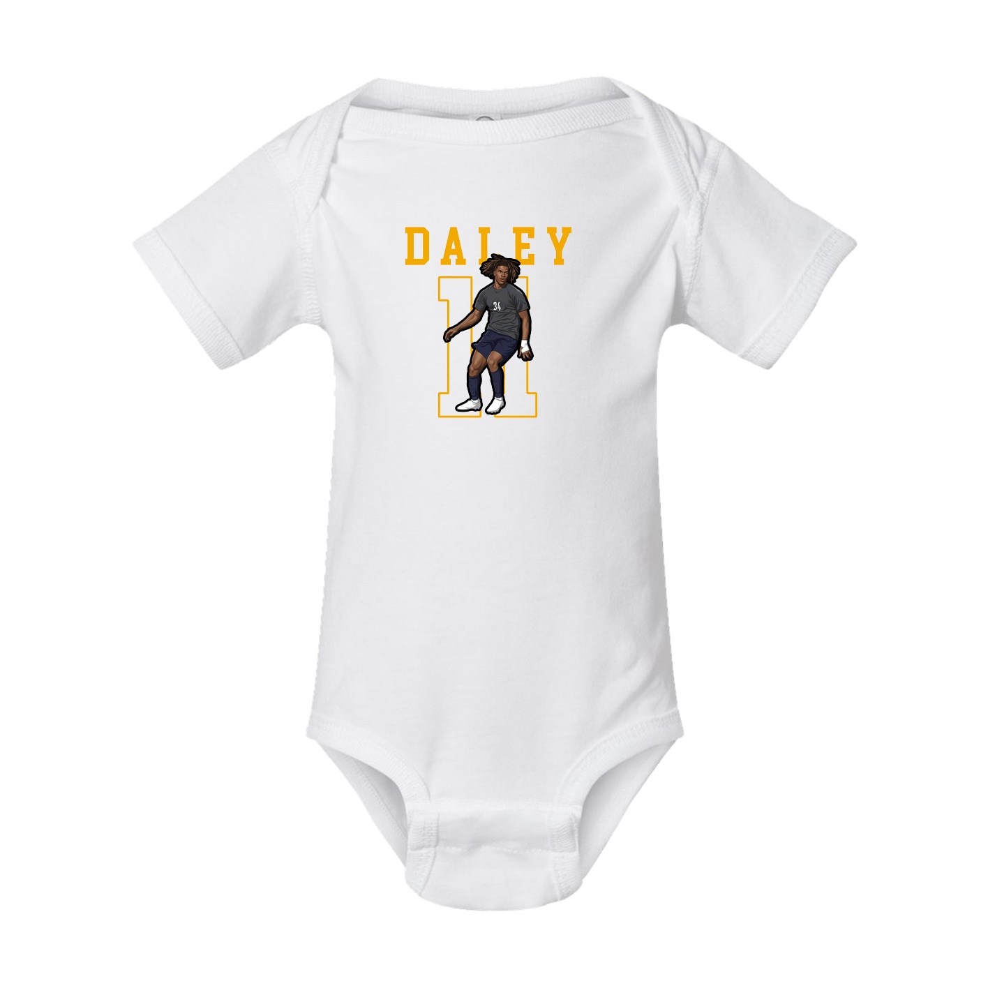 Baby Onesie — Shirsey in White