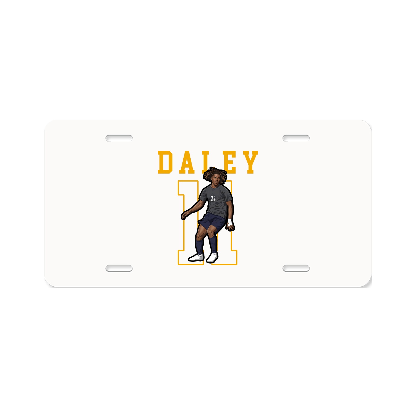 License Plate — Shirsey in Classic