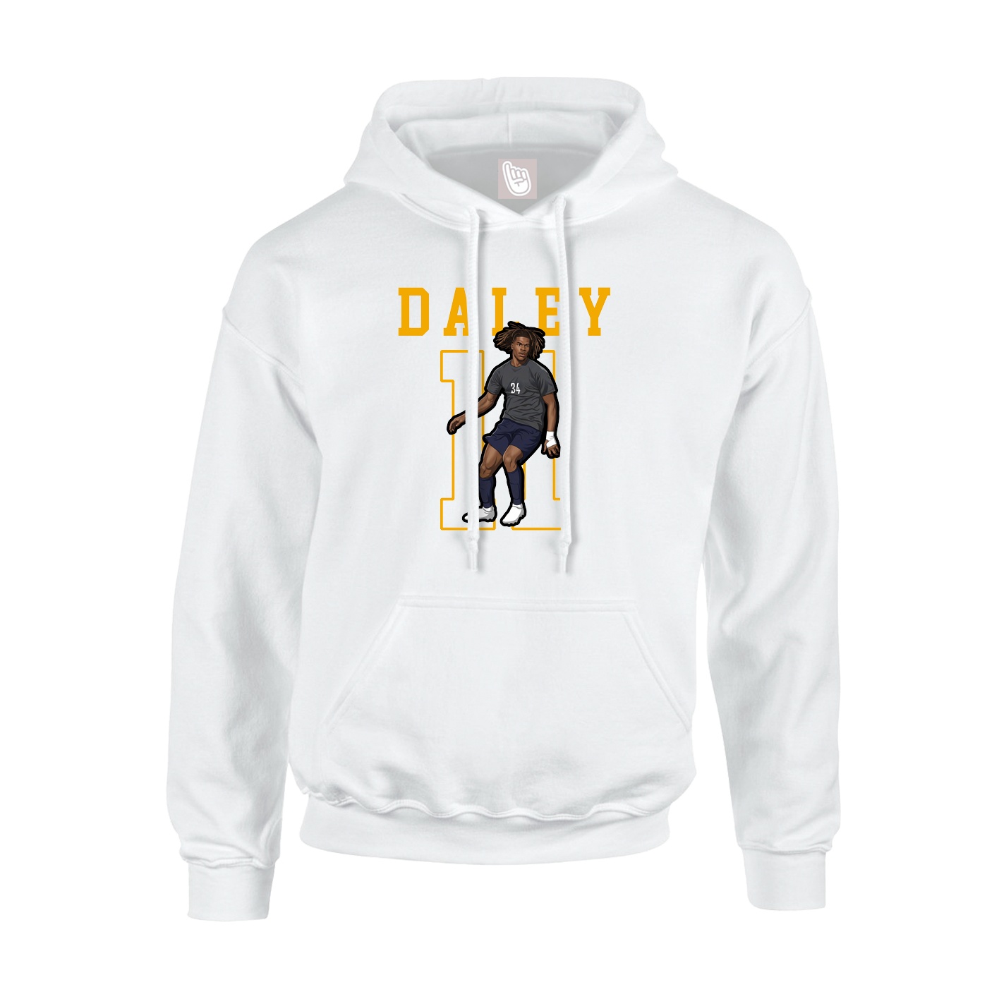 Youth Hoodie — Shirsey in White