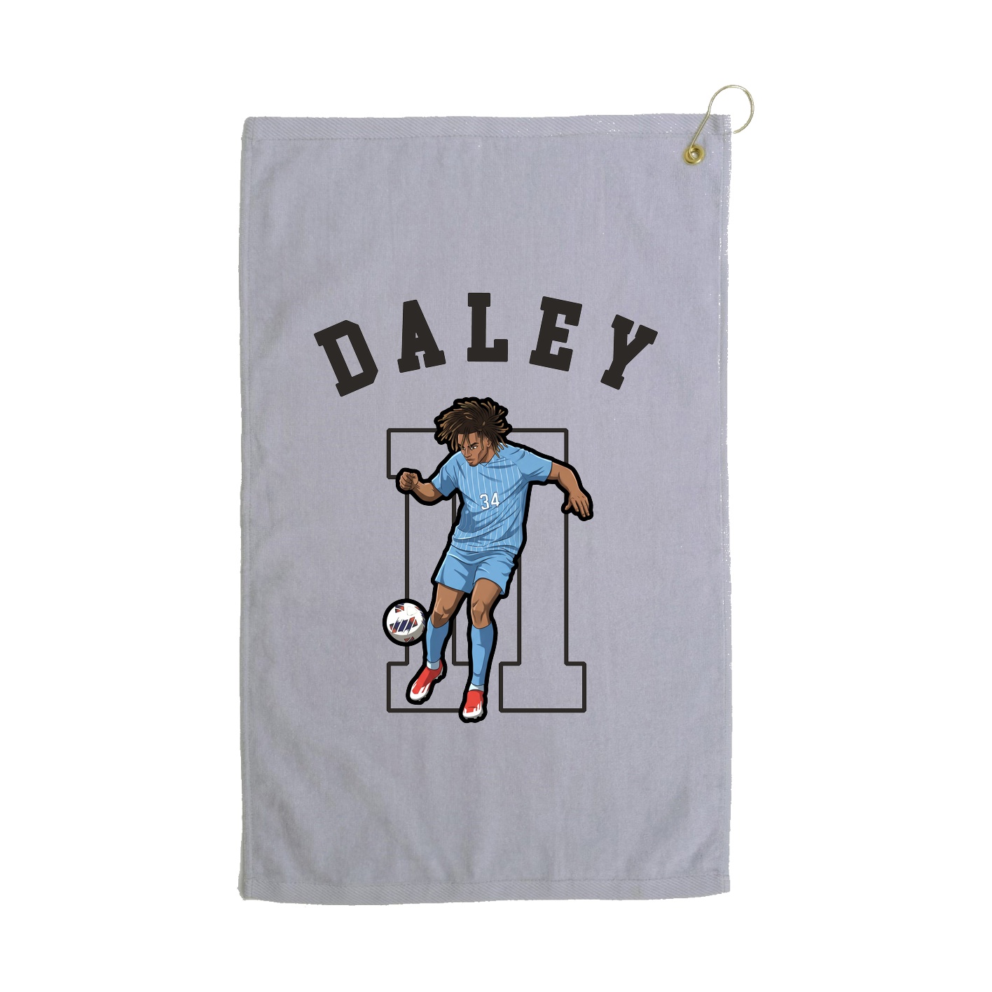 Golf Towel — Shirsey Arch in Grey