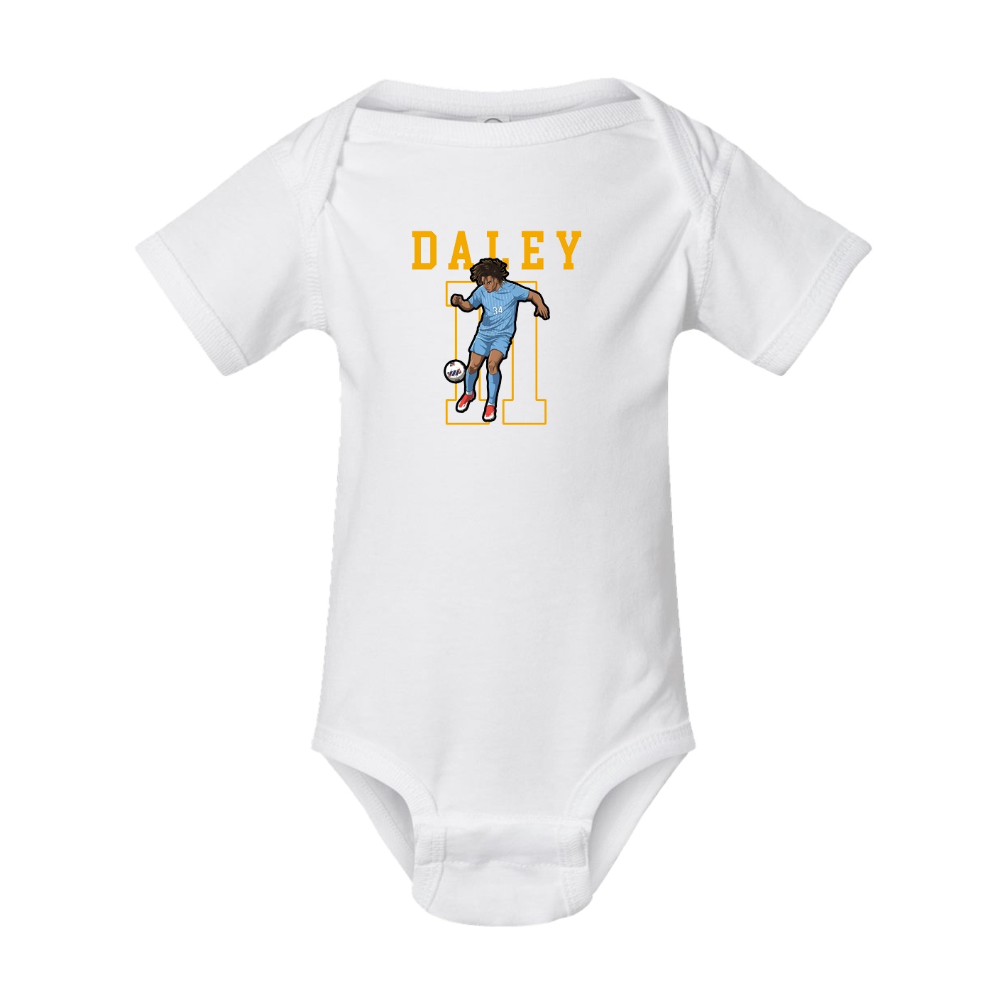 Baby Onesie — Shirsey in White