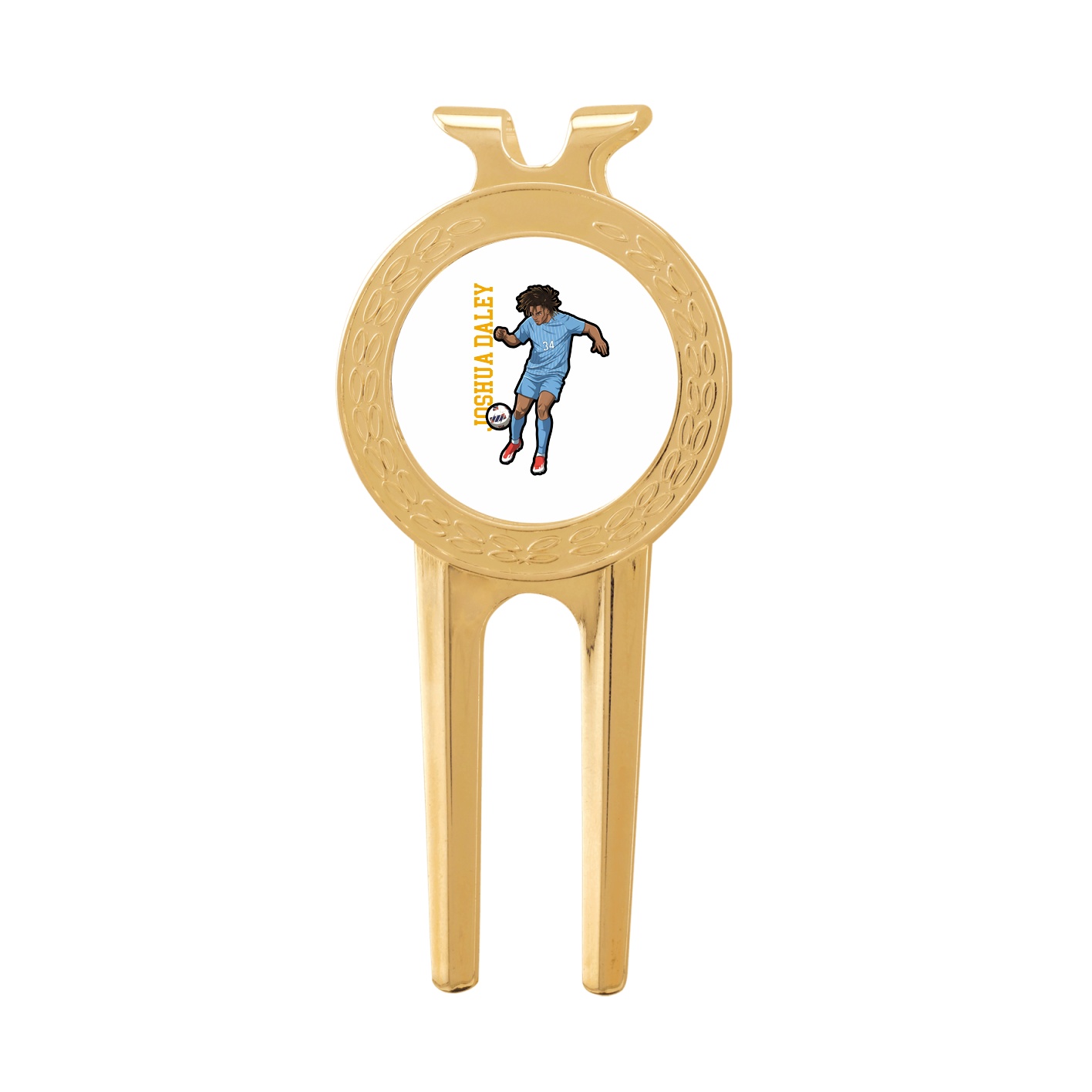 Divot Tool with Ball Marker — Name Vertical in Classic