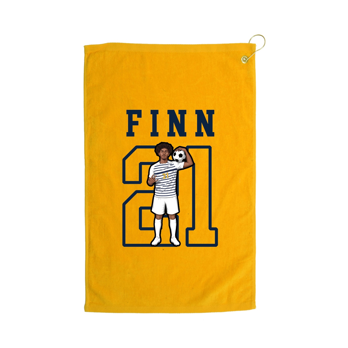 Golf Towel — Shirsey in Gold