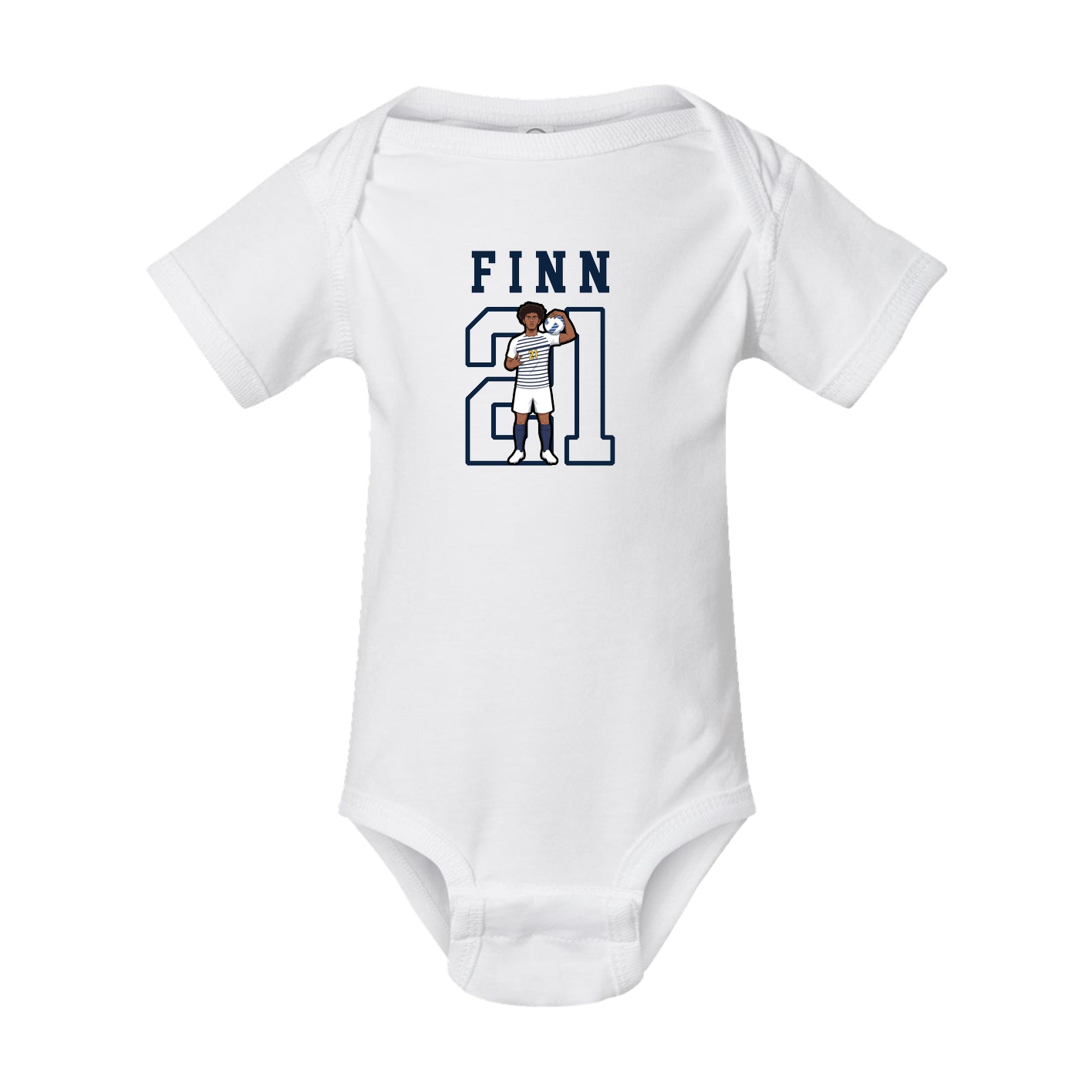 Baby Onesie — Shirsey in White