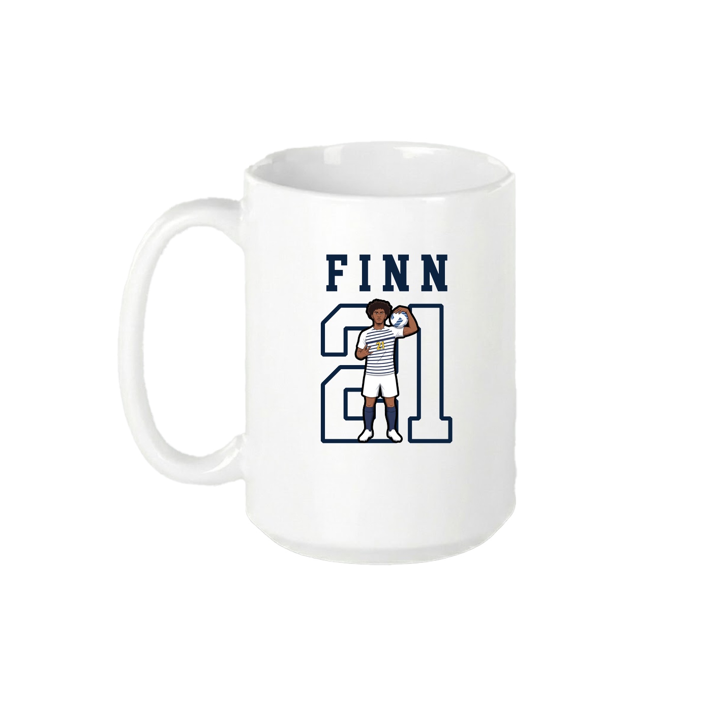15oz Coffee Mug — Shirsey in White