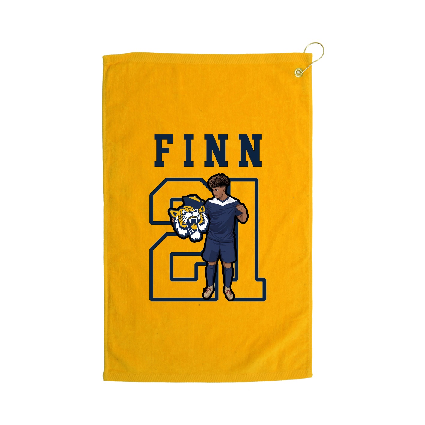Golf Towel — Shirsey in Gold