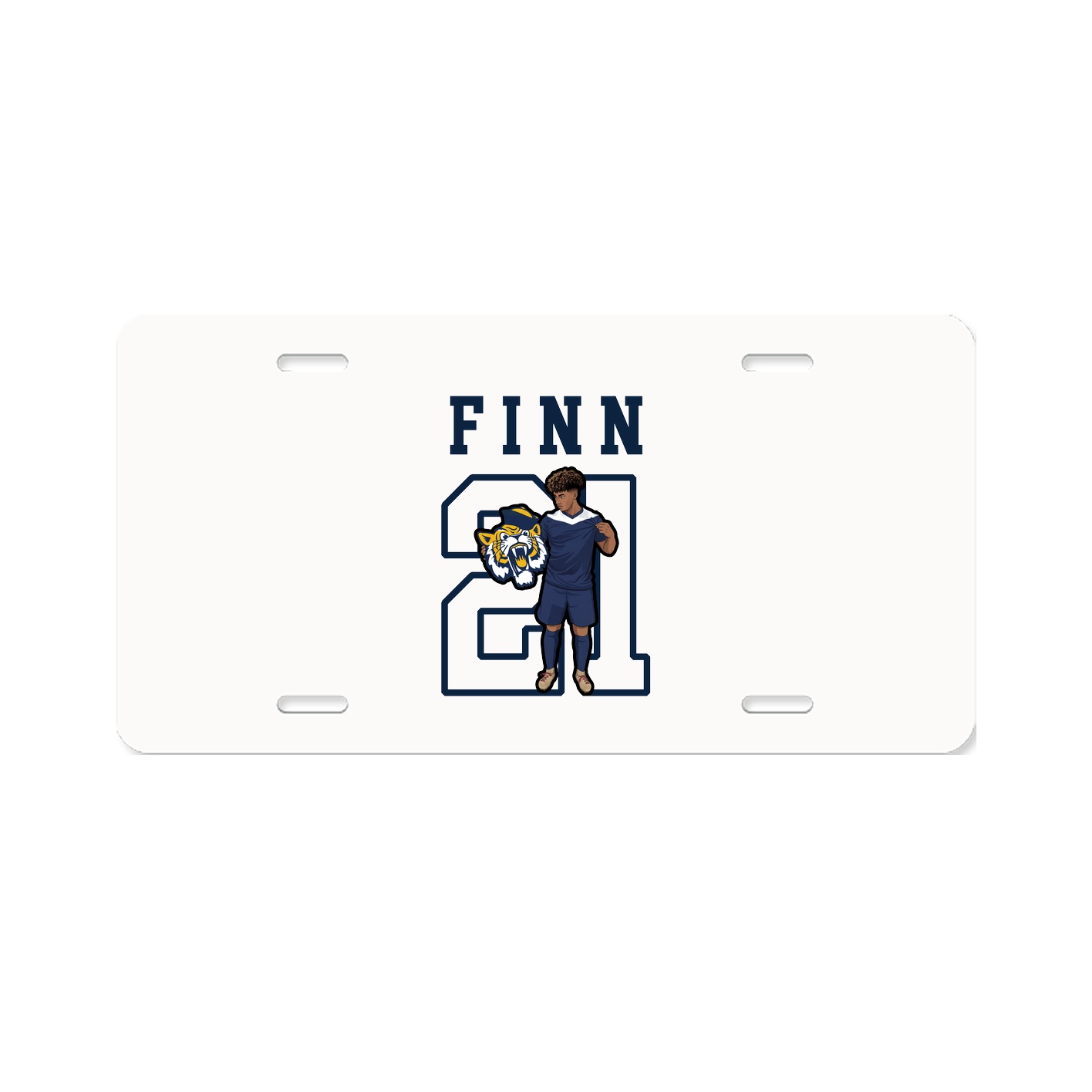 License Plate — Shirsey in Classic
