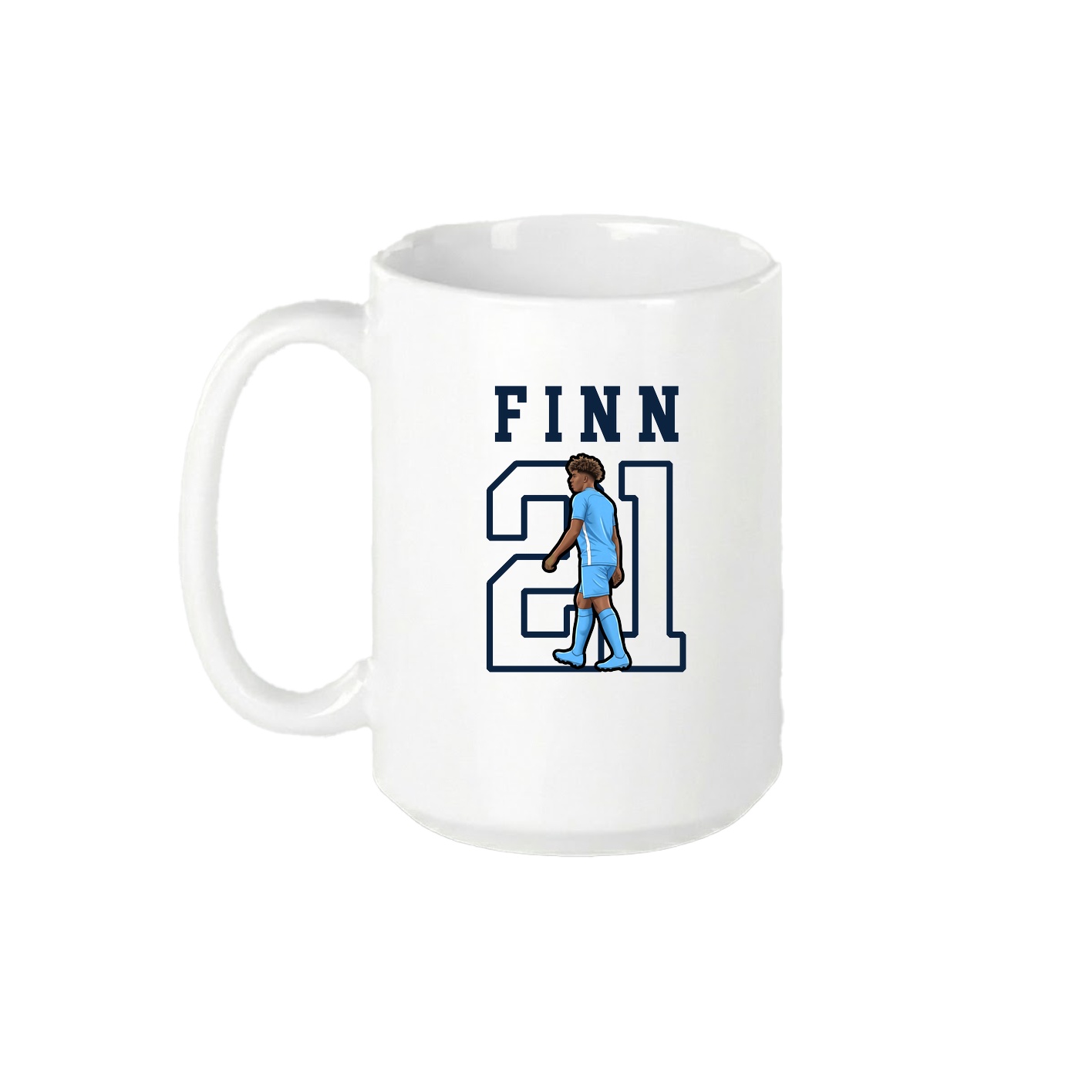 15oz Coffee Mug — Shirsey in White