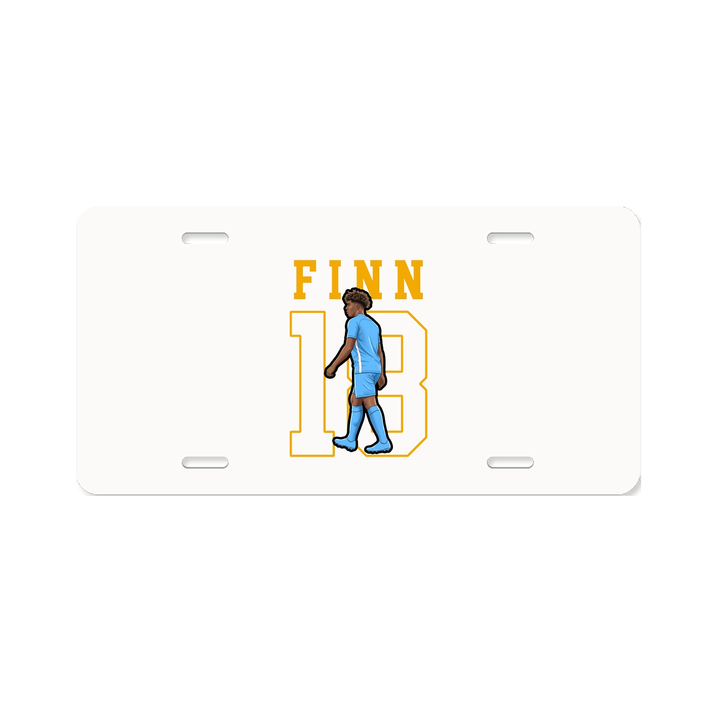 Aluminum License Plate