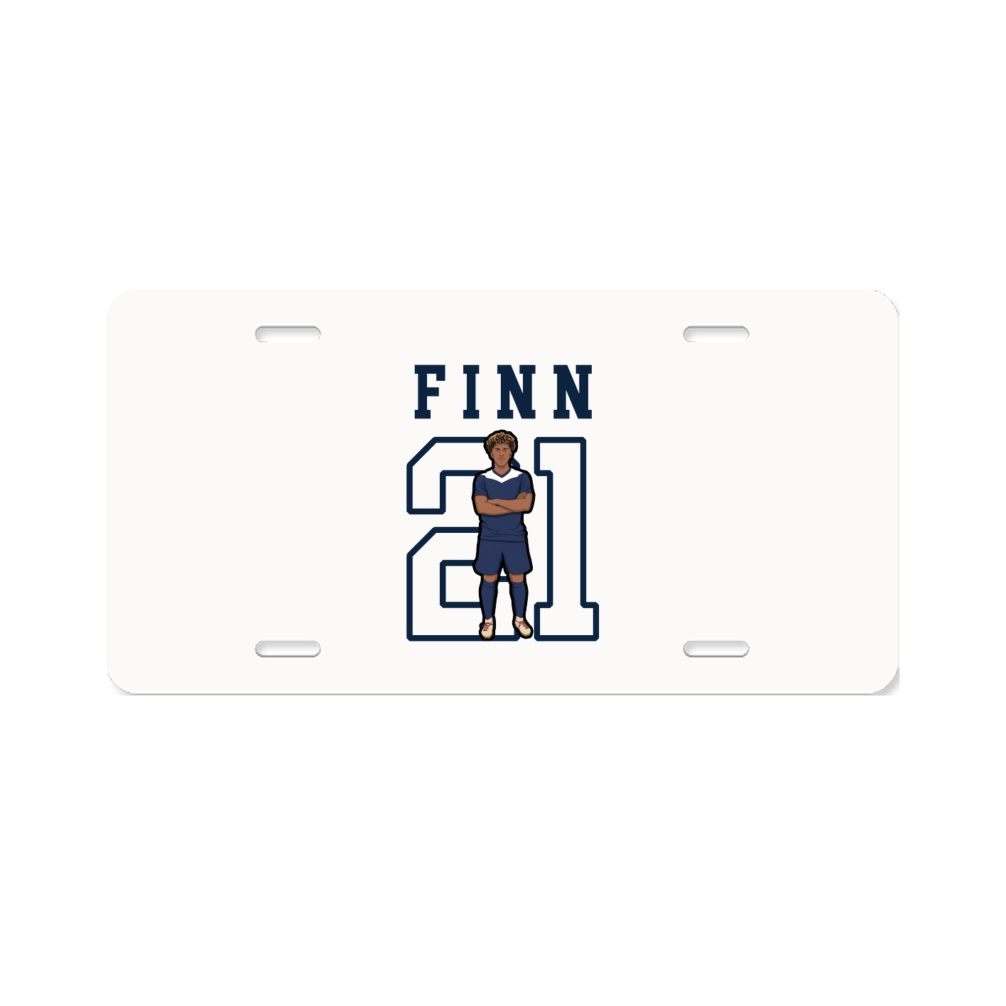 License Plate — Shirsey in Classic