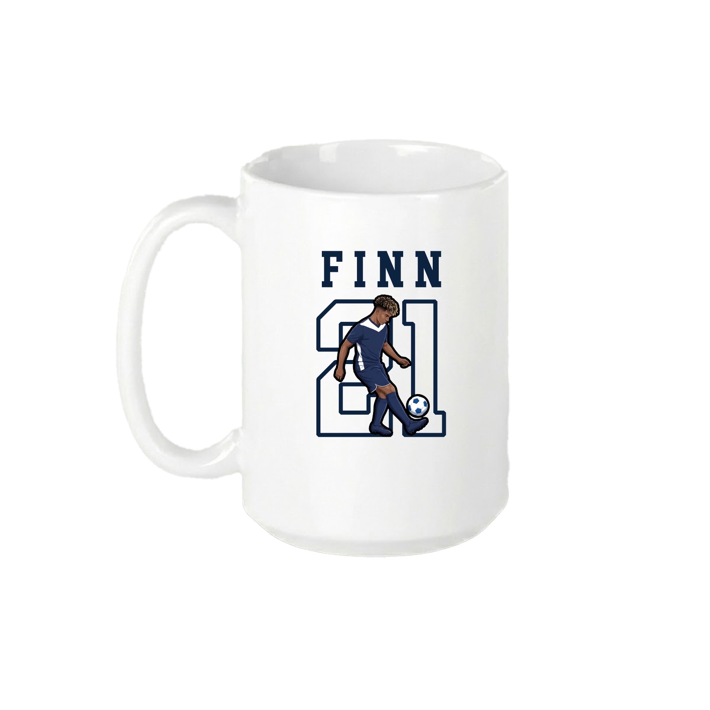 15oz Coffee Mug — Shirsey in White