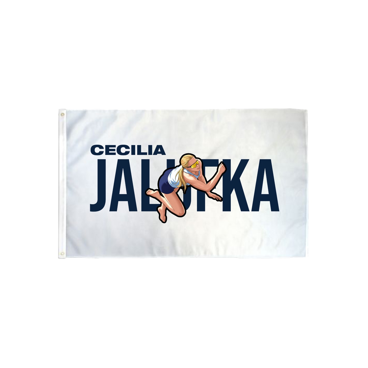 3x5 Flag — Player Name in Classic