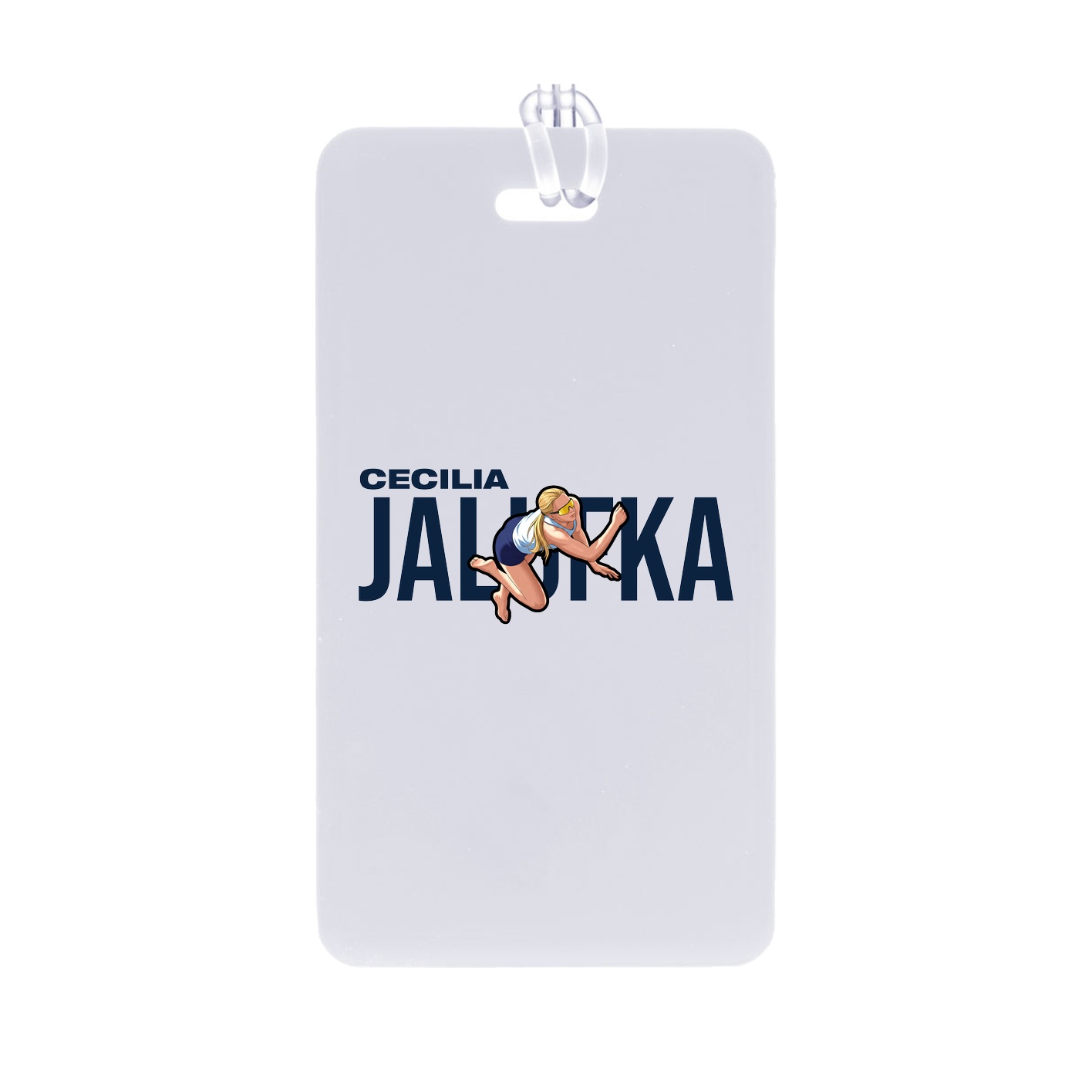 Bag Tag — Player Name in Classic